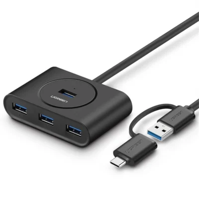 UGREEN USB 3.0 Hub with USB-C Adapter 1m (CR113)