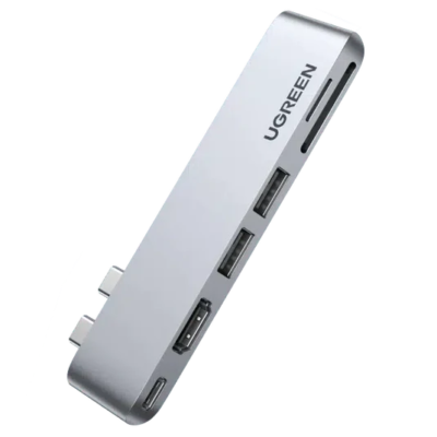 UGREEN 6-in-2 USB-C Multifunction Adapter for MacBook (CM380 / UG-80856)