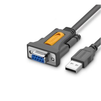 Ugreen USB to DB9 RS232 Male to Female Cable 1.5m (CR104)