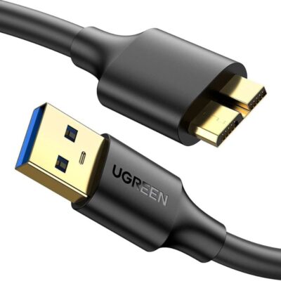 UGREEN USB 3.0 Type-A Male to Micro USB 3.0 Male Cable 0.5m (US130)