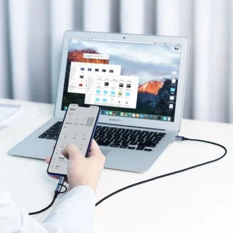 UGREEN USB-A to Micro USB + USB Type-C Cable 1m (Black) (US177)