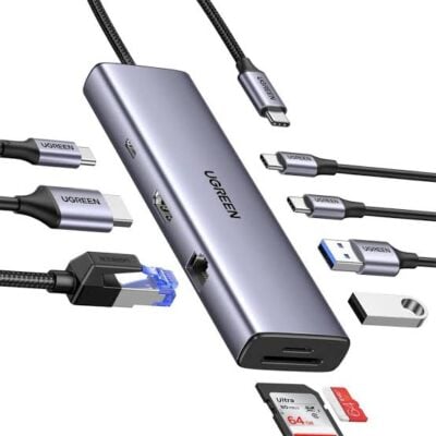 UGREEN 9-in-1 USB-C Multifunction Adapter CM498 (UG-15375)