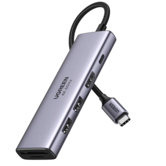 UGREEN 6 in 1 Multifunction Adapter CM512 (UG-15598)