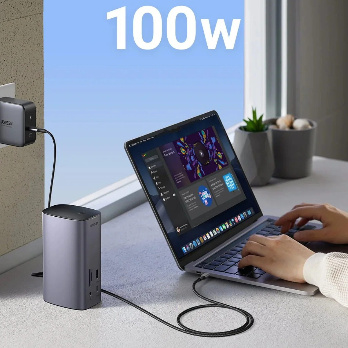UGREEN 12-in-1 Fast Charge Universal Docking Station CM555 (UG-90325)