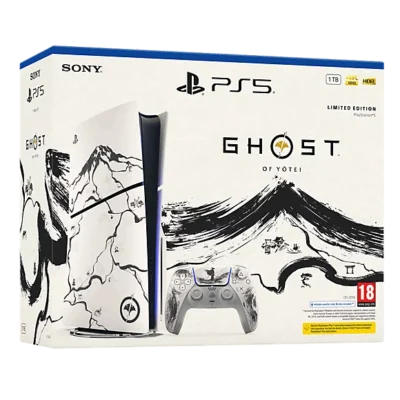 PS5 Slim Ghost of Yōtei Black Limited Edition
