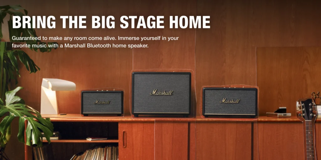 Marshall Home Speakers