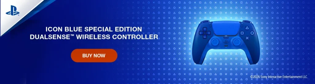 PS5 DualSense Icon Blue Special Edition