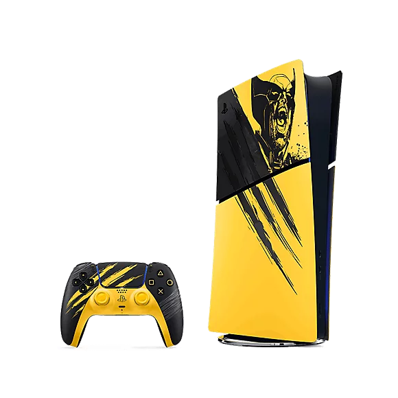 PS5 Digital Edition 825GB Marvel’s Wolverine Battle Yellow Limited Edition