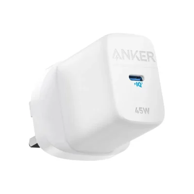 Complete White Anker313 Ace45W A2643 TypeG charger