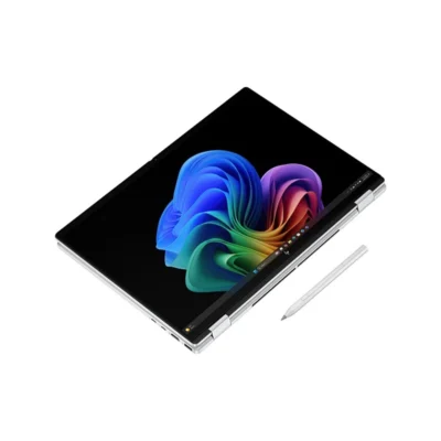 HP OmniBook 7 Flip 16-au0773cl, tablet view with pen
