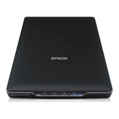 Epson Perfection V39 original B11B232201 scanner, closed front view