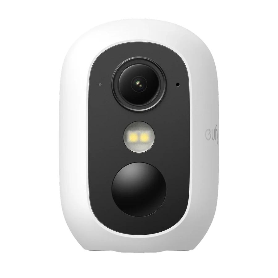 Eufy eufyCam C35 Solo — complete White camera front view