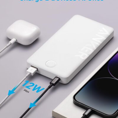 Anker 323 Power Bank (PowerCore PIQ) 10000mAh - Manufacturer view 2