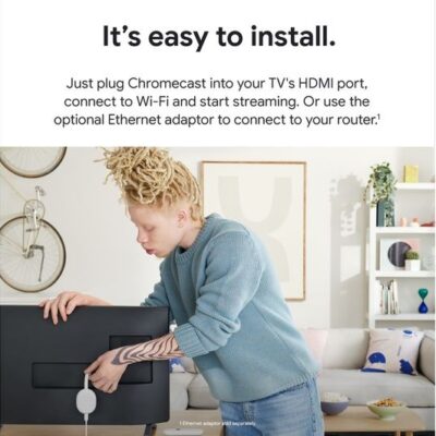 Google Chromecast with Google TV (HD) - Manufacturer view 2