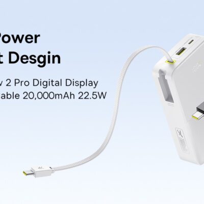 Baseus EnerFill FC51 BiPow2 Pro 20000mAh 22.5W Power Bank - Manufacturer view 2