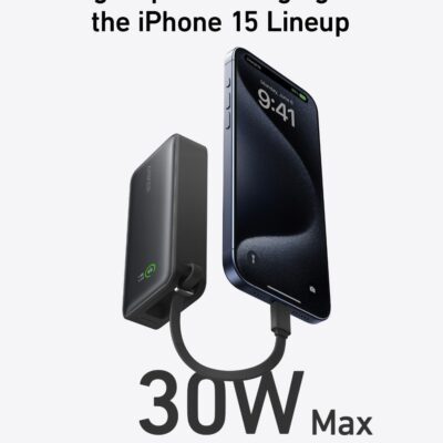 Anker Pocket-Size 10000mAh 30W Power Bank - Manufacturer view 2