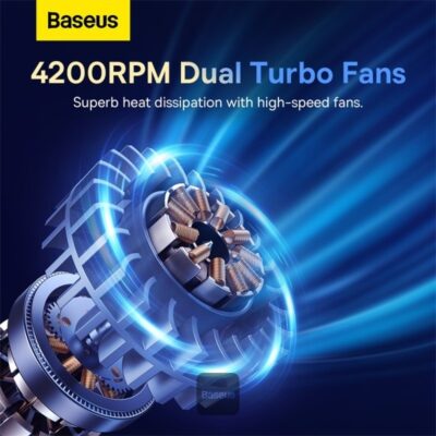 Baseus Laptop and Mobile 2-in-1 Cooling Stand - Manufacturer view 2