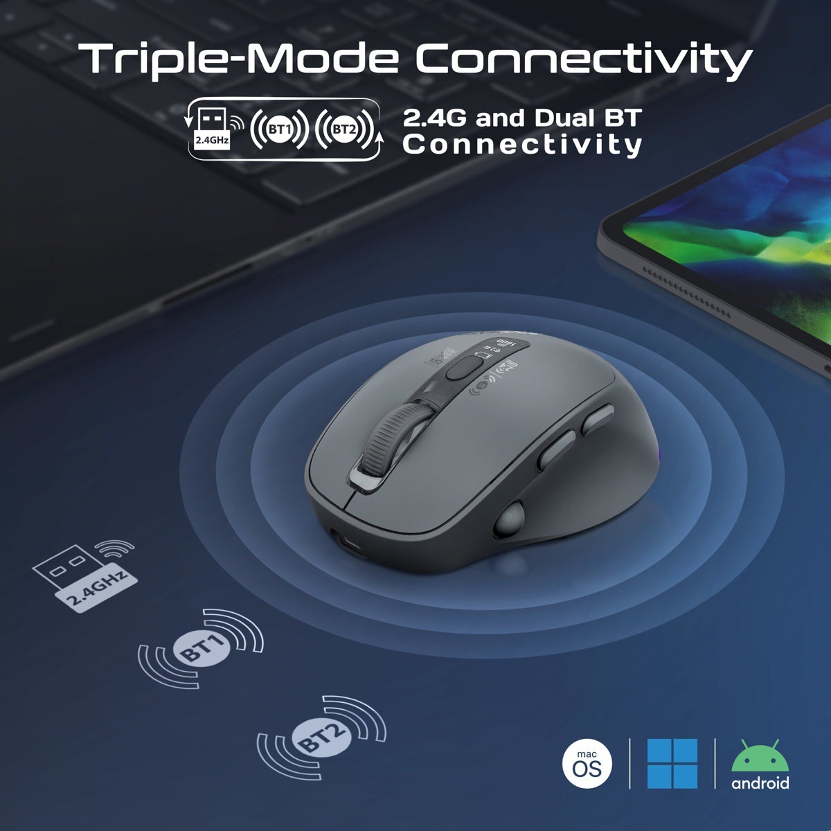 Promate BLIX-3M Mouse - Manufacturer view 2