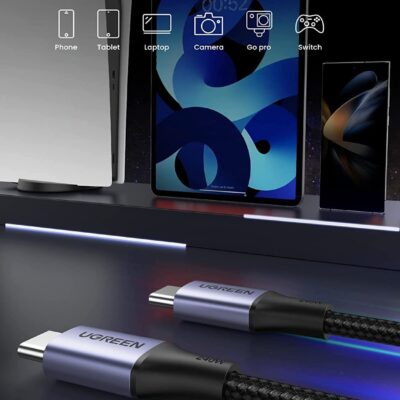 UGREEN USB-C to USB-C 240W 1m US535 Cable - Manufacturer view 2