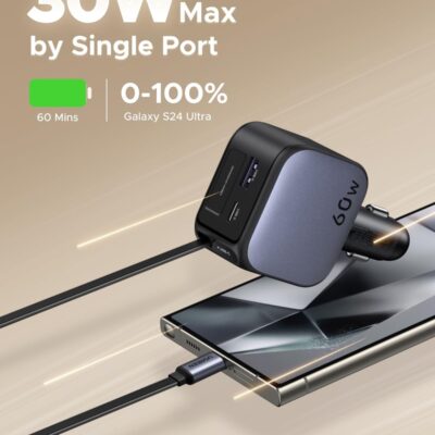 UGREEN Nexode Car Charger 60W EC602 - Manufacturer view 2