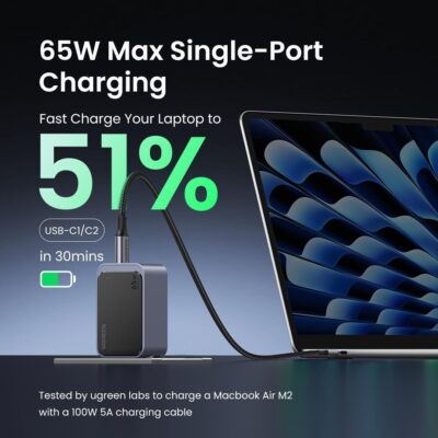 UGREEN Nexode S 65W Adapter X553 - Manufacturer view 2