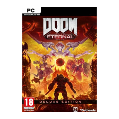 DOOM Eternal Deluxe Edition PC Steam game cover