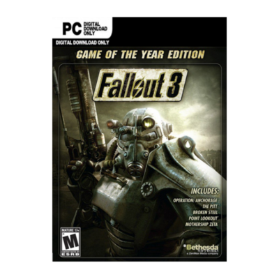 Fallout 3: Game of the Year Edition PC Steam game cover