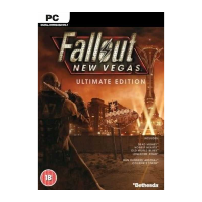 Fallout: New Vegas Ultimate Edition PC Steam game cover