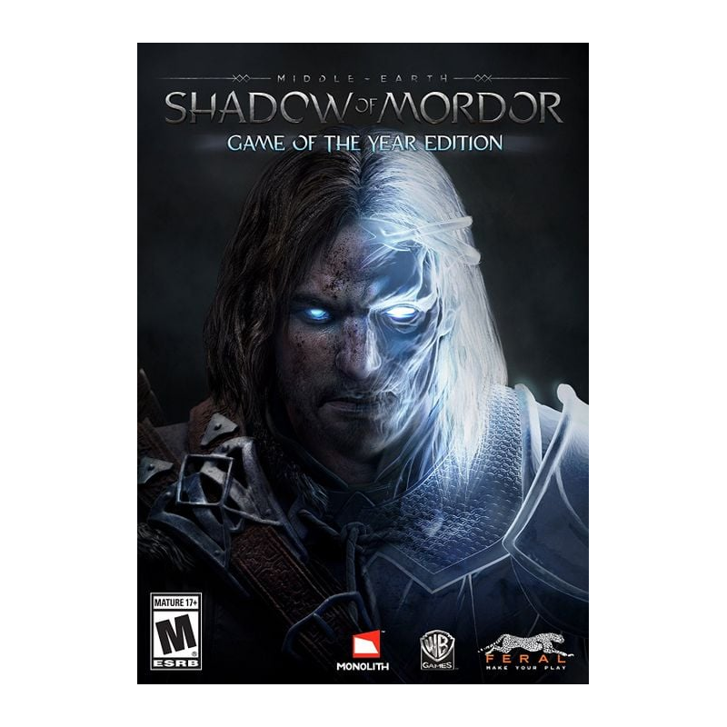 Middle-earth: Shadow of Mordor Game of the Year Edition PC Steam game cover