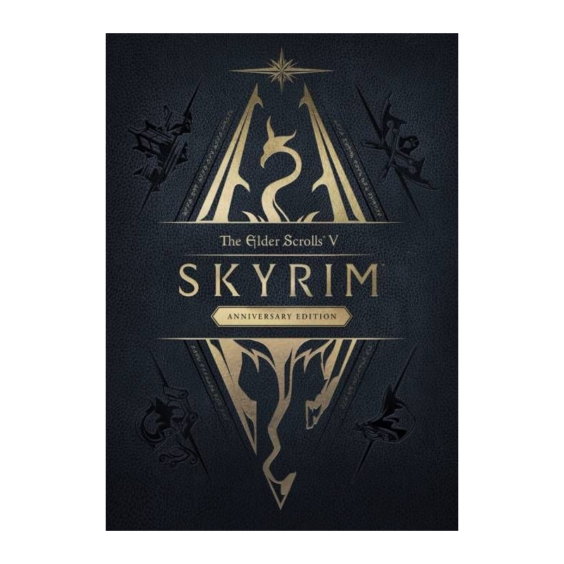 The Elder Scrolls V: Skyrim Anniversary Edition PC Steam game cover