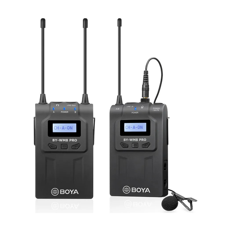 BOYA BY-WM8 Pro-K1 Wireless Lavalier Microphone Kit product photograph