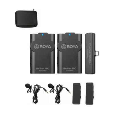 BOYA BY-WM4 PRO-K6 USB-C Wireless Microphone Kit product photograph