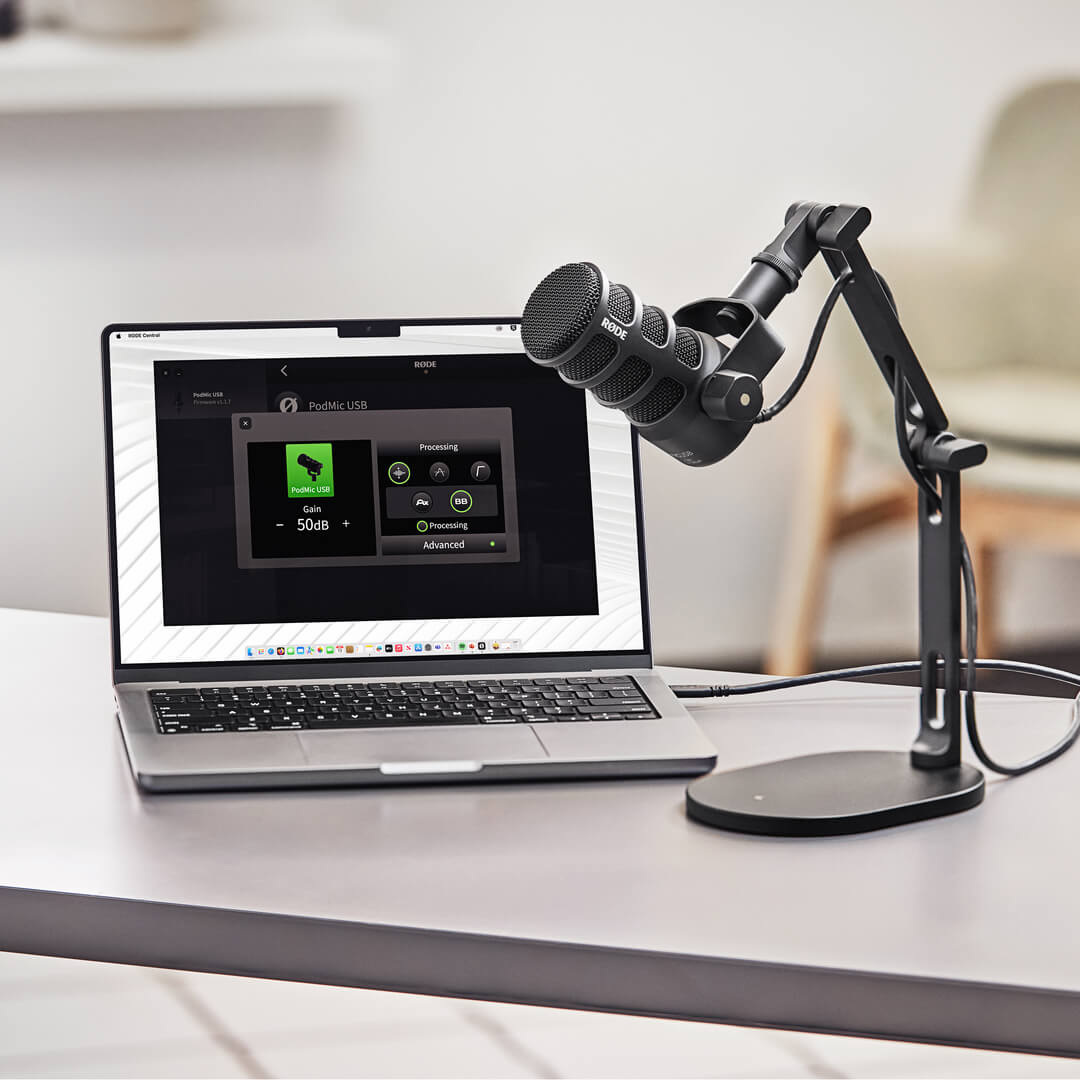 RØDE PodMic USB manufacturer view 3