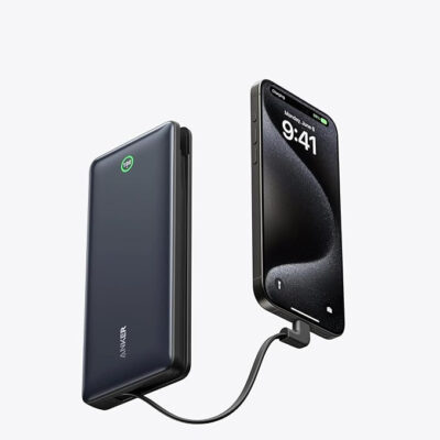 Anker Nano Power Bank 20000mAh 30W with Built-In USB-C Cable manufacturer view 2