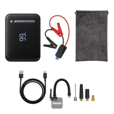 Baseus Super Energy 2-in-1 Jump Starter 1000A with Tyre Inflator manufacturer view 2