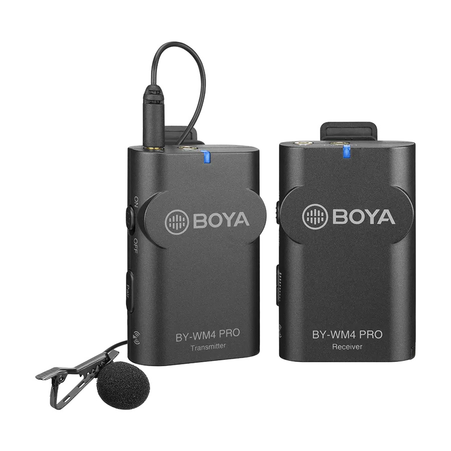 BOYA BY-WM4 Pro Portable Wireless Microphone product photograph