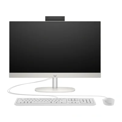 HP ProOne 240 G10 23.8-inch all-in-one desktop, Shell White, front view