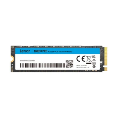 Lexar NM610 PRO 500GB Internal SSD LNM610P500G-RNNNG