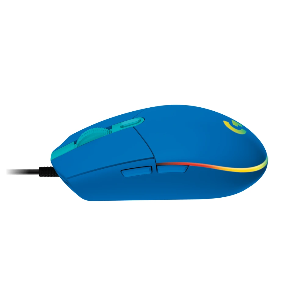 Logitech G102 LIGHTSYNC Blue - product view 2