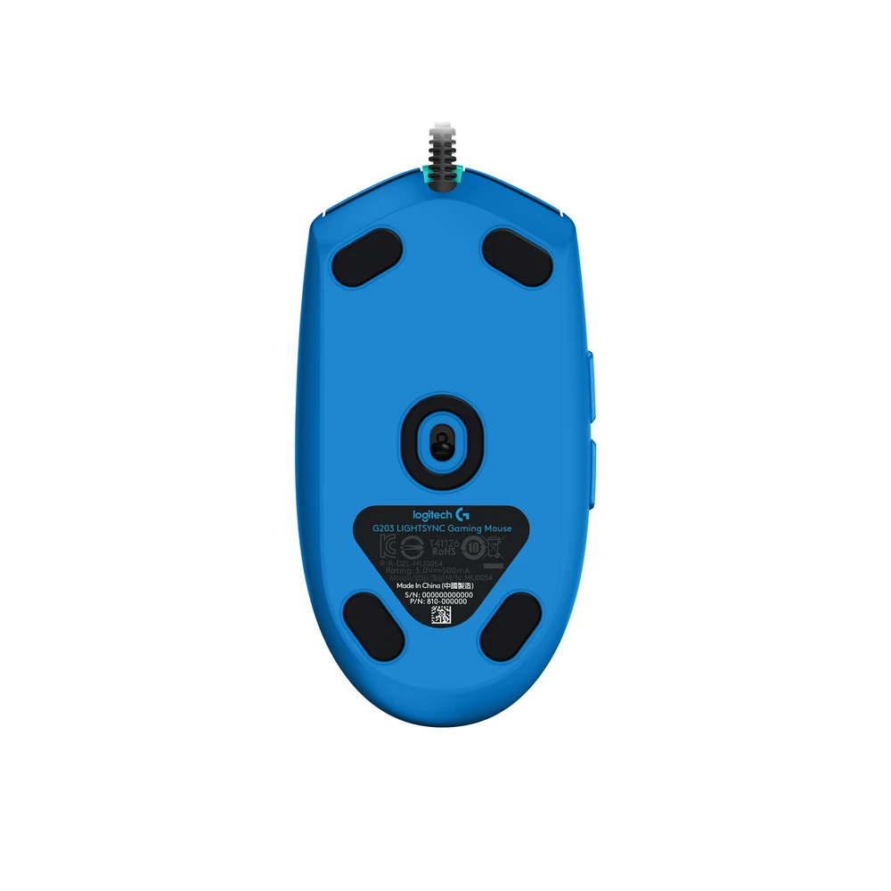 Logitech G102 LIGHTSYNC Blue - product view 3