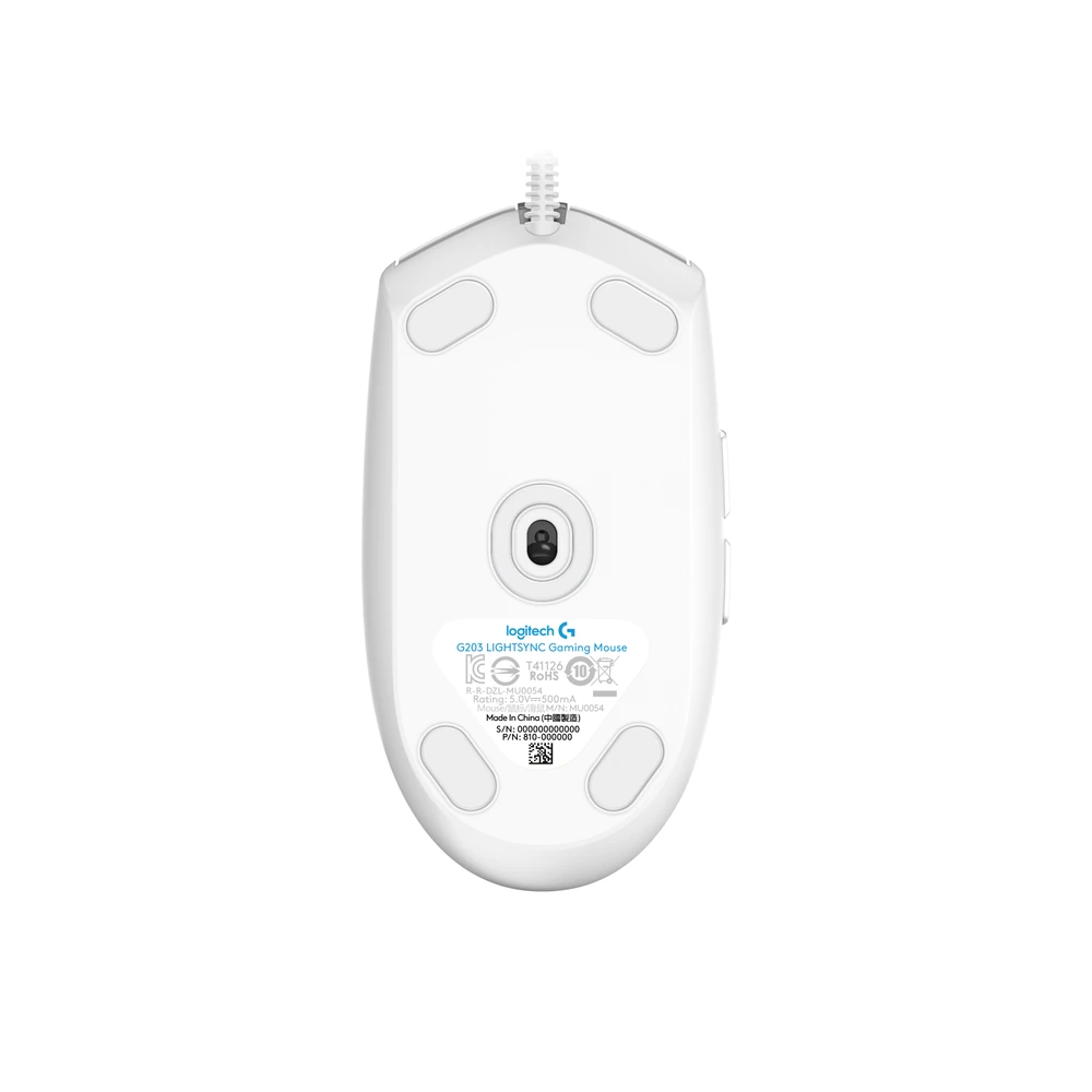 Logitech G102 LIGHTSYNC White - product view 3