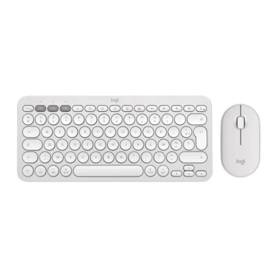 Logitech Pebble 2 Combo Tonal White - product view 1