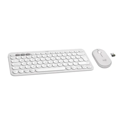 Logitech Pebble 2 Combo Tonal White - product view 2