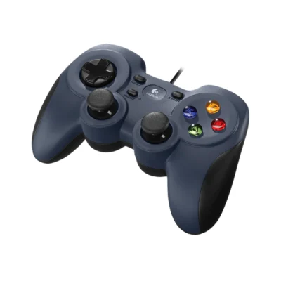 Logitech F310 Wired Gamepad Black/Blue - product view 2