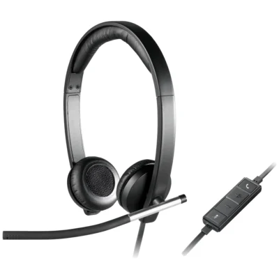 Logitech H650e Stereo USB Headset Black - product view 2