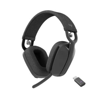 Logitech Zone Vibe Wireless Teams with Receiver Graphite - product view 1