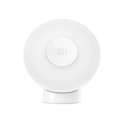 Mi Motion-Activated Night Light 2 Bluetooth — complete white light on its magnetic base