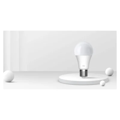 Complete Mi Smart LED Bulb Cool White with E27 screw fitting on the official display platform