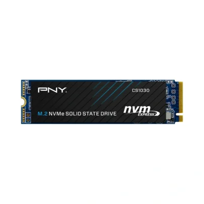 PNY CS1030 1TB M.2 NVMe PCIe Gen3 x4 SSD on white background