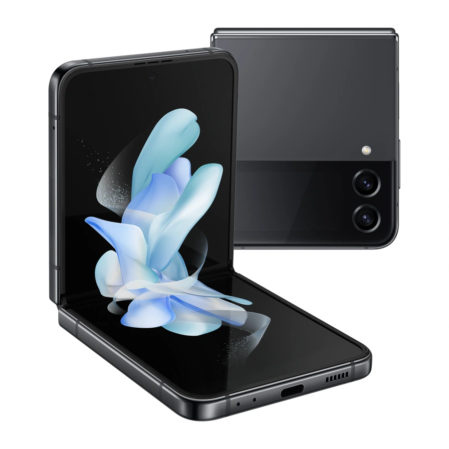 Samsung Galaxy Z Flip4 manufacturer model illustration 1; actual refurbished unit and available colour may differ